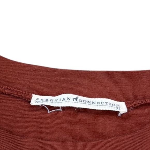 Peruvian Connection Layering Tee In Sedona - Picture 6 of 7